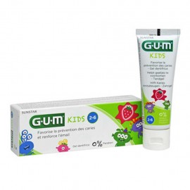 Dentifricio Gum Kids 2-6 anni, 50 ml