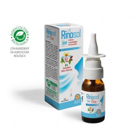 Planta Medica RINOSOL 2 ACT, Flacone 15ml con nebulizzatore spray