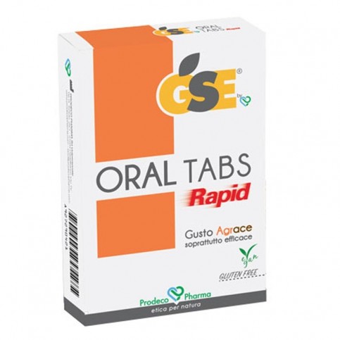 GSE Oral Tabs Rapid, confezione: 12 compresse in pratici blisters