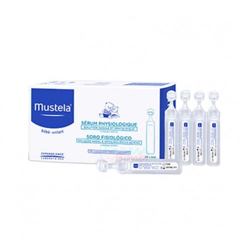 Mustela Soluzione Fisiologica, 20 fiale monodose da 5ml
