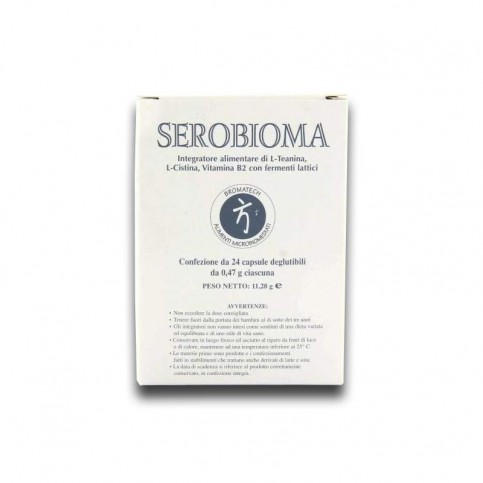 Bromatech Serobioma, confezione da 24 capsule deglutibili