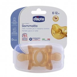 Chicco Gommotto Physio 6-12 mesi Caucciù - 2 pz