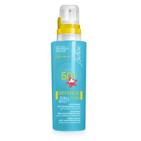 Defence Sun Baby&Kid - Latte Spray 50+, flacone da 125ml