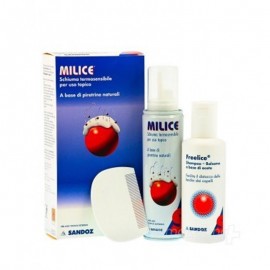 Milice Multipack: Schiuma 150ml+Shampoo 80ml+Pettine Specifico