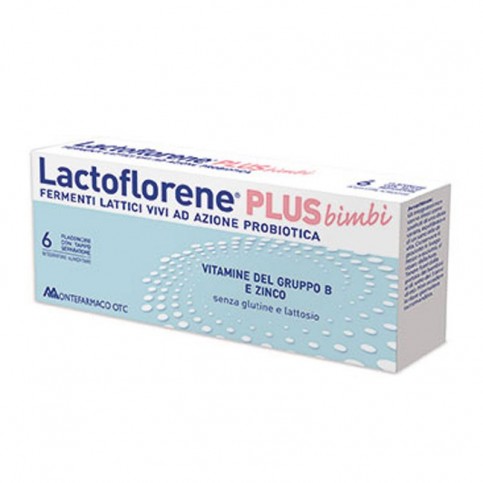 Lactoflorene Plus Bimbi, 6 flaconi monodose
