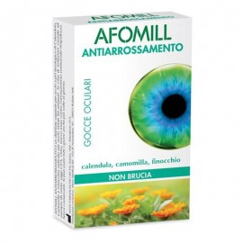 Afomill Collirio Antiarrossamento, 10 fialette monouso da 0.5 ml