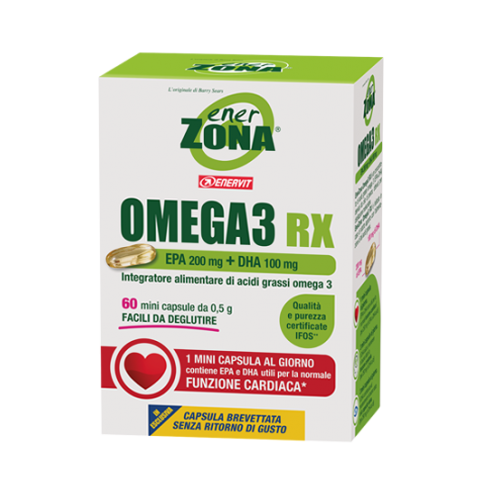 Enerzona Omega 3 Rx, 60 mini capsule da 0,5 gr