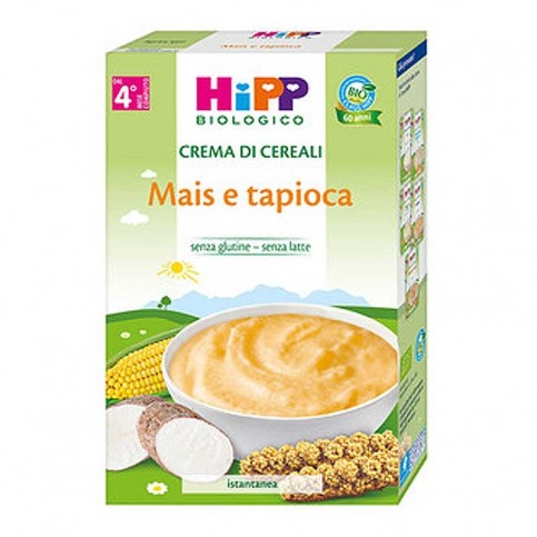 Hipp Bio Crema Mais e Tapioca, 200g