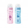 Biberon Benessere LOVE 4m+ Silicone 330ml