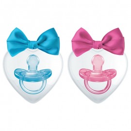 Chicco Succhietto Gommotto Love Boy-Girl 0-6m, 1pz