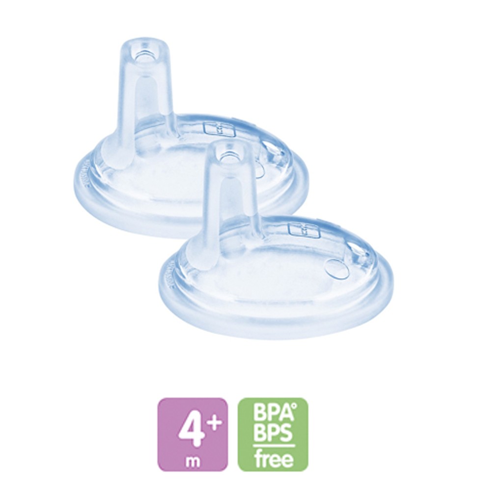 Beccucci MAM Anti-Goccia In Silicone - Set Da 2 Per Biberon E Tazze - Morbido E Naturale Per Bambini 4+ Mesi - Foto 9