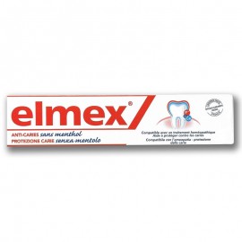 Elmex Dentifricio Senza Mentolo, 75 ml 