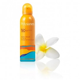 Polysianes Latte spray vellutato al Monoi SPF 50, 150 ml