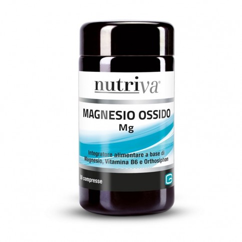 Nutriva Magnesio Ossido, 50 compresse da 1000 mg