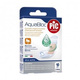 PIC Cerotti Strip Aquabloc 25x72 mm, 10 cerotti impermeabili