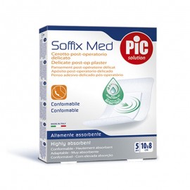 PIC Cerotto Soffix Med 10 x 15 cm, 5 pezzi