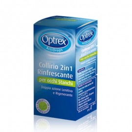Optrex ActiDrops Collirio 2in1 Rinfrescante per occhi Stanchi, 10 ml