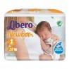 Libero NEWBORN Pannolini Taglia 1 (2-5 kg), Busta da 28 pezzi 