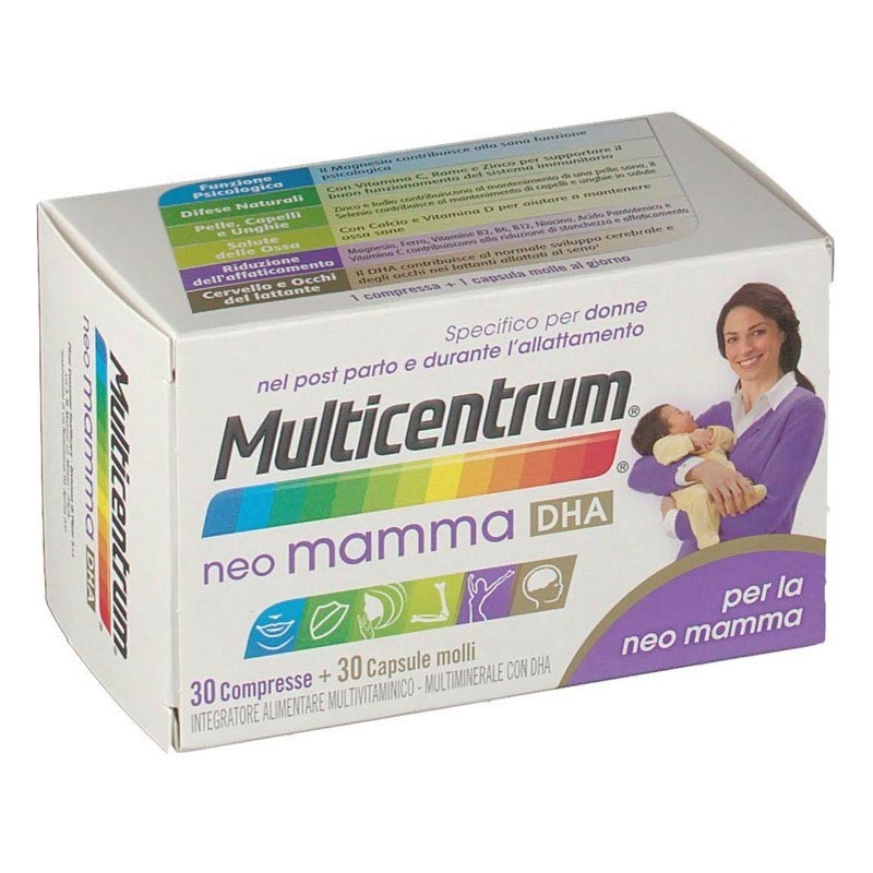 Multicentrum Neo Mamma, 30 compresse+30capsule molli