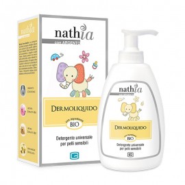 Nathia Dermoliquido Detergente Universale per Pelli Sensibili, 250 ml