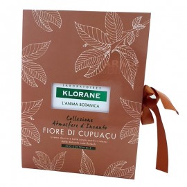 Klorane Cofanetto Fiore di Cupuacu, Crema doccia 200 ml e Latte corpo 200 ml