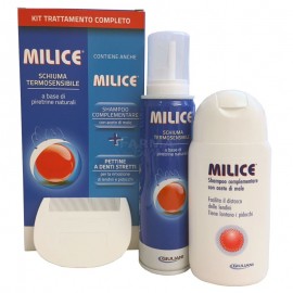 Milice Multipack: Schiuma 150ml+Shampoo 80ml+Pettine Specifico