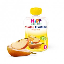 Hipp Bio Frutta Frullata Pera e Mela, 90 gr