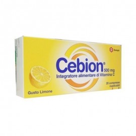Cebion Vitamina C gusto Limone,  20 compresse masticabili