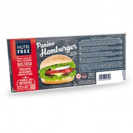 Nutrifree Panino Hamburger senza glutine, 2 panini x 90 g