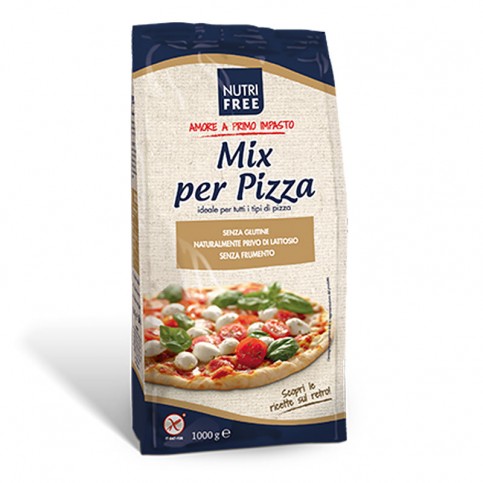 Nutrifree Mix per Pizza preparato senza glutine, 1000 g