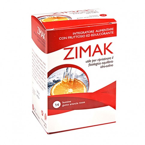 Aqua Viva Zimak integratore alimentare, 14 bustine gusto Arancio