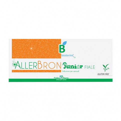 Prodeco AllerBron Biosterine Junior, 10 fiale monouso da 5 ml per aerosol