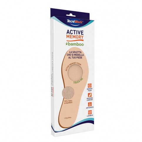 Active Memory Soletta Bamboo n. 46, 1 paio