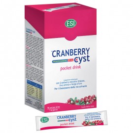ESI Cranberry Cyst pocket drink, 16 pocket drink da 20 ml