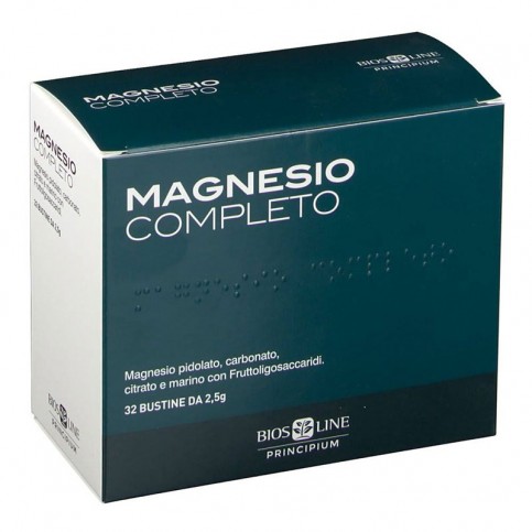 Bios Line Magnesio Completo Principium, 32 bustine da 2,5 g