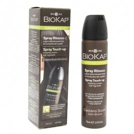 Bios Line Biokap Spray Ritocco Castano Scuro, 75 ml