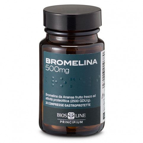 Bios Line Principium Bromelina 500 mg, 30 compresse gastroprotette