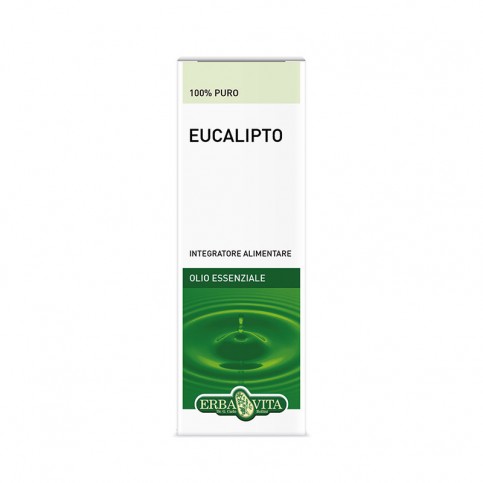 Erba Vita Olio Essenziale Eucalipto, flacone da 10 ml