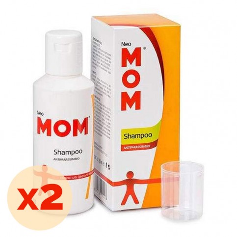 MOM Shampoo Antiparassitario, pacco da 2 x 150 ml