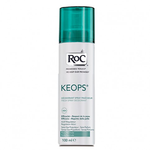 RoC Keops Deodorante Spray Fresco, 100 ml