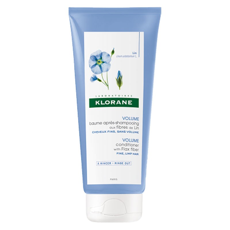 Klorane Balsamo dopo shampoo alle fibre di Lino, 200 ml