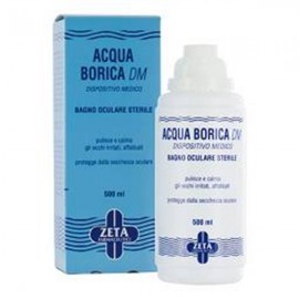 Acqua Borica DM  Bagno Oculare Sterile, 500 ml