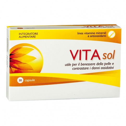Aqua Viva Vita Sol Vitamina E e Selenio, 30 compresse