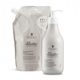 Nature's Doccia-shampoo delicato Dìlatte, eco-ricarica 400 ml