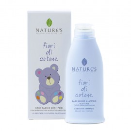Nature's Baby Bagno Shampoo Fiori di Cotone, 150 ml