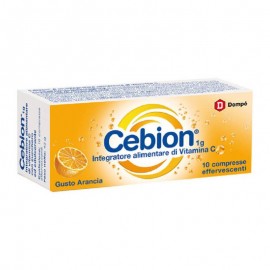 Cebion Effervescente Vitamina C Arancia, 10 compresse