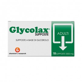 Chemist's Research Glycolax, 18 supposte 2500 mg