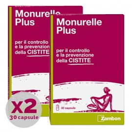 Monurelle Plus, confezione promo 2x15 Capsule