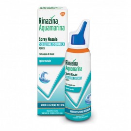 Rinazina Aquamarina Spray Nasale Isotonico Nebulizzazione Intensa, 100 ml
