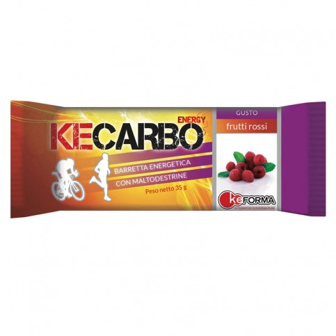 KeCarbo Fruitbar Barretta ai frutti rossi, 35 gr